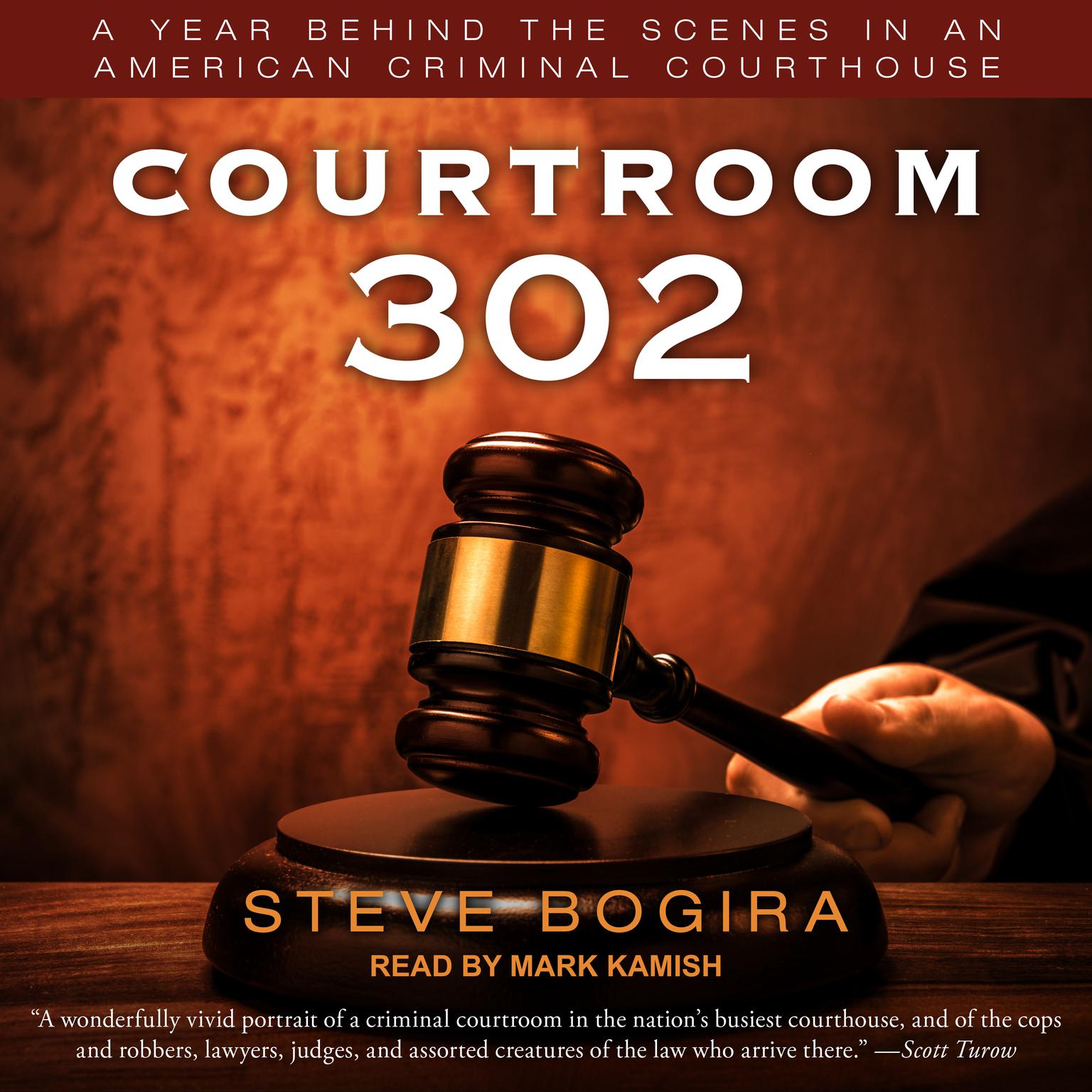 Courtroom 302: A Year Behind the Scenes in an American Criminal Courthouse Audiobook, by Steve Bogira