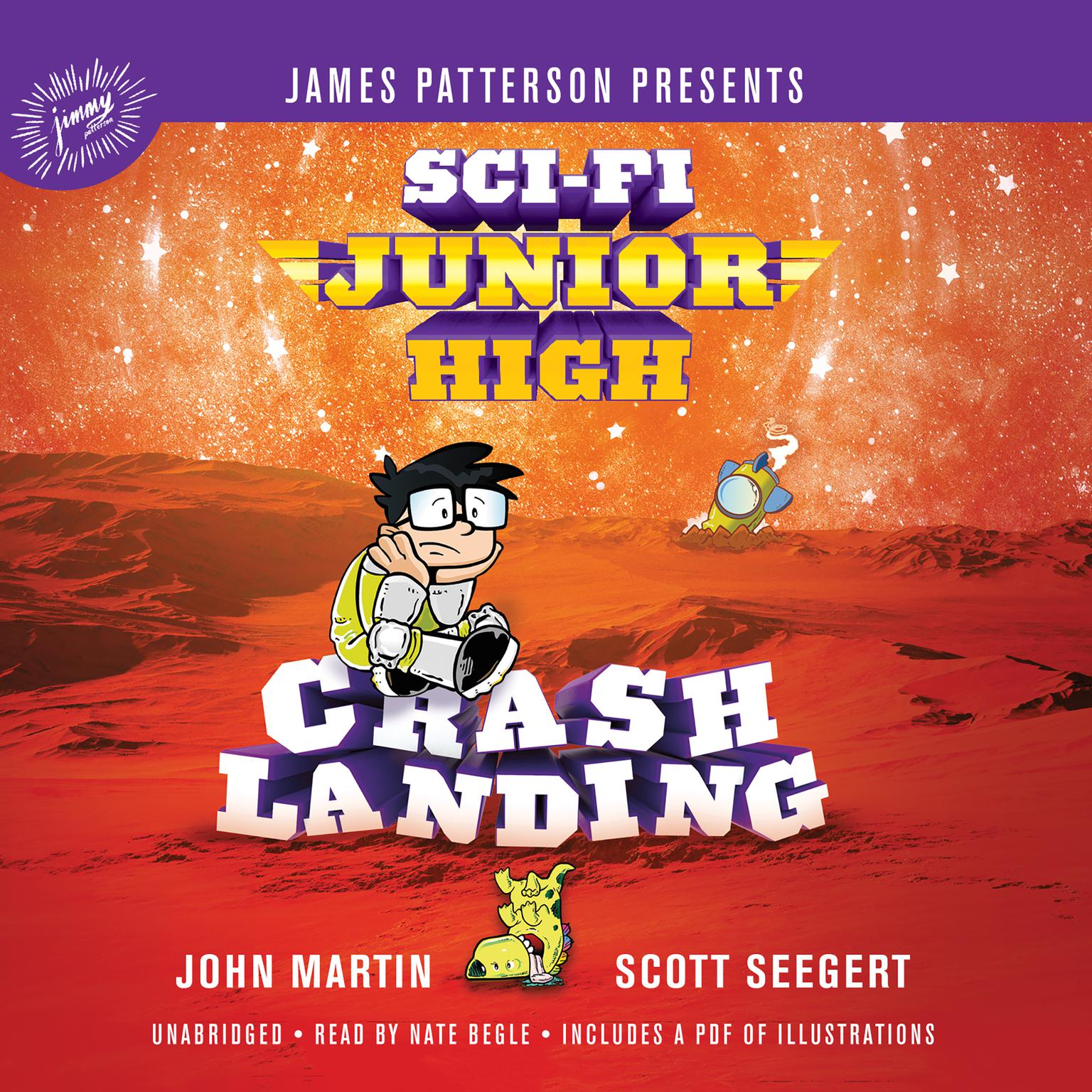 Sci-Fi Junior High: Crash Landing Audiobook, by John Martin