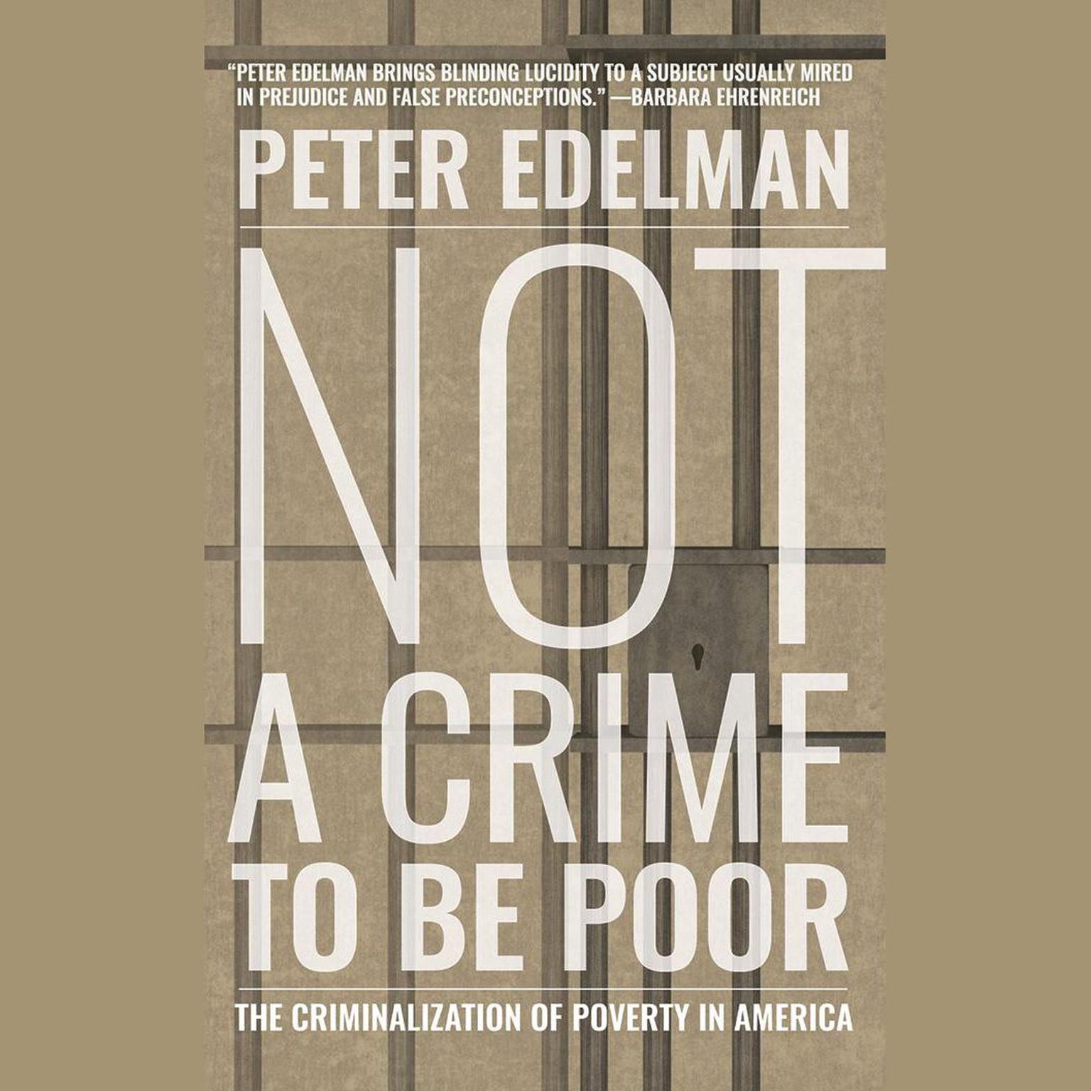 Not a Crime to Be Poor: The Criminalization of Poverty in America Audiobook, by Peter Edelman