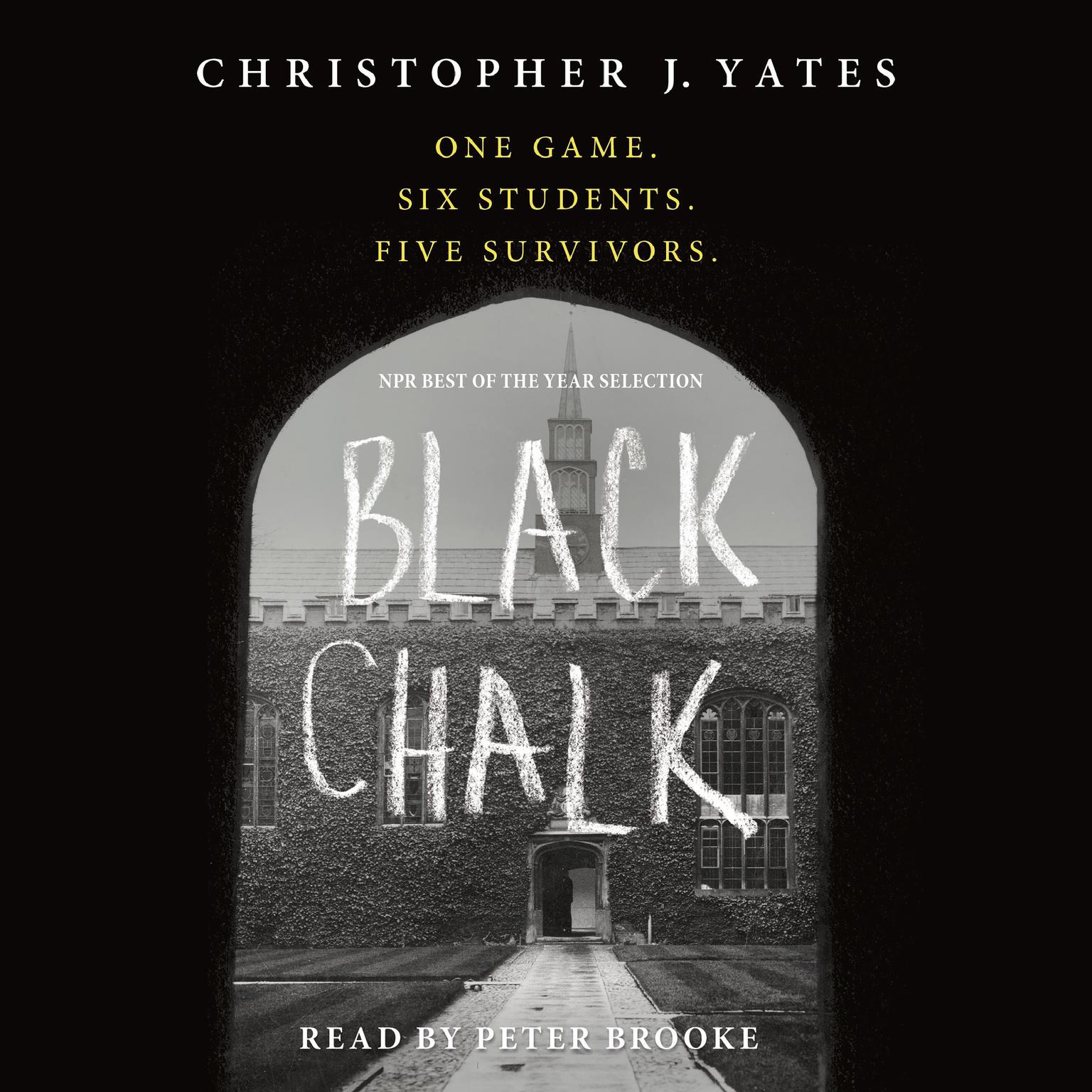 Black Chalk Audiobook, by Christopher J. Yates