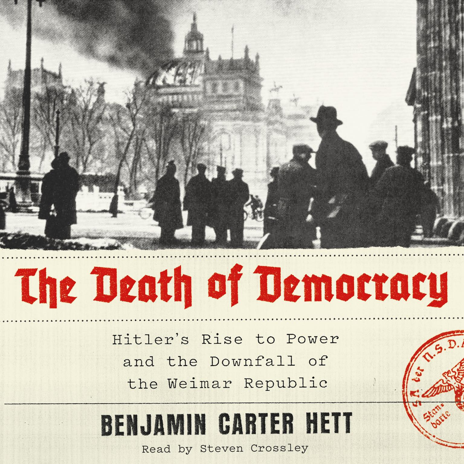The Death of Democracy: Hitlers Rise to Power and the Downfall of the Weimar Republic Audiobook, by Benjamin Carter Hett