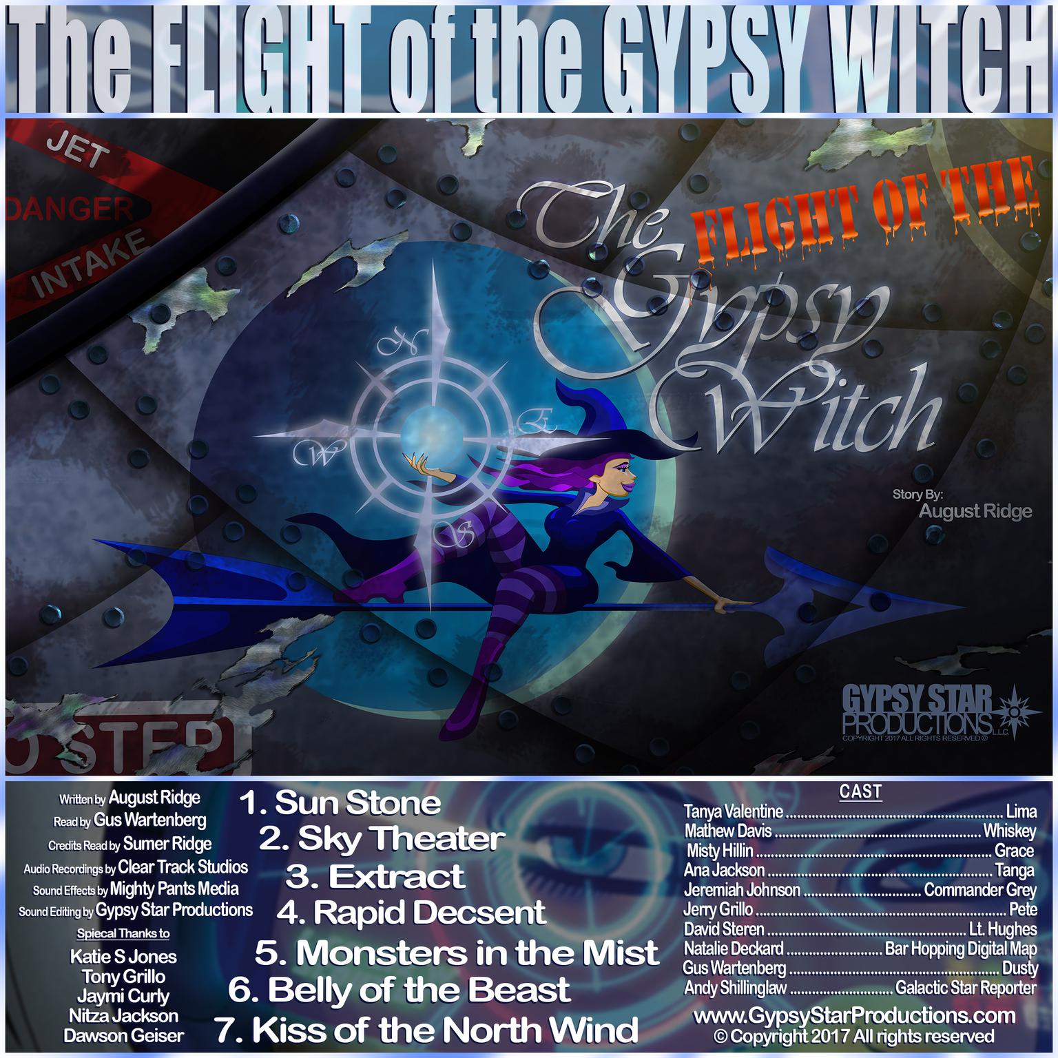 The Flight of the Gypsy Witch Audiobook, by August Ridge