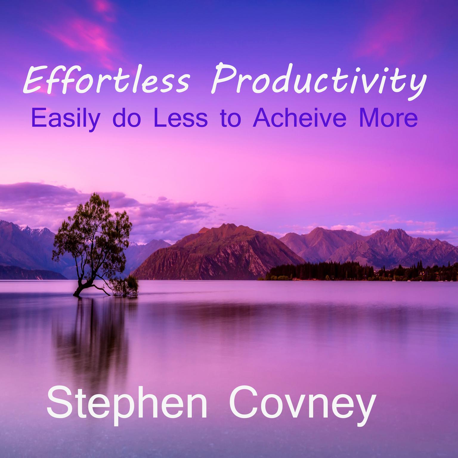 Effortless Productivity Audiobook, by Stephen Covney