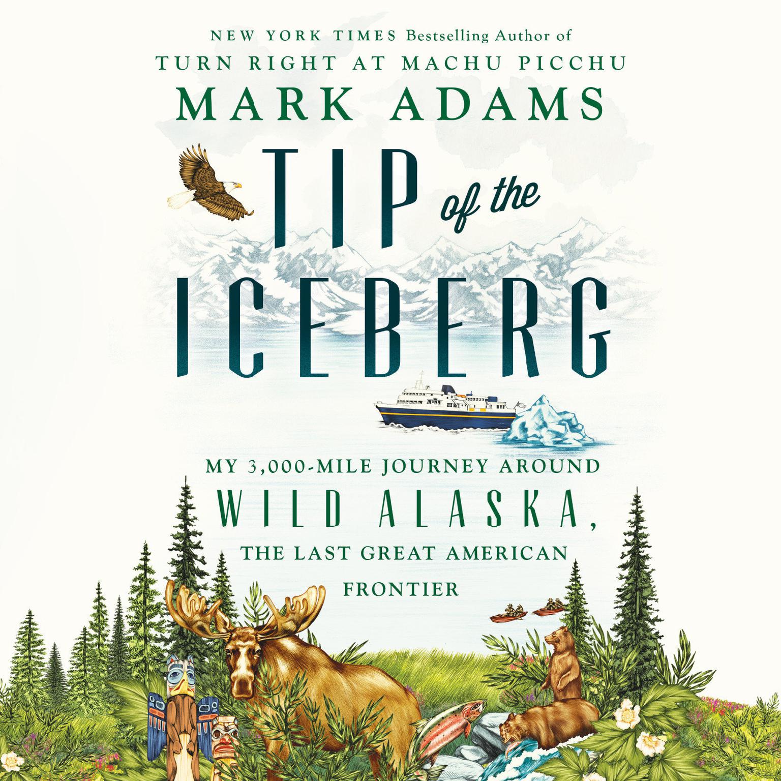 Tip of the Iceberg: My 3,000-Mile Journey Around Wild Alaska, the Last Great American Frontier Audiobook, by Mark Adams