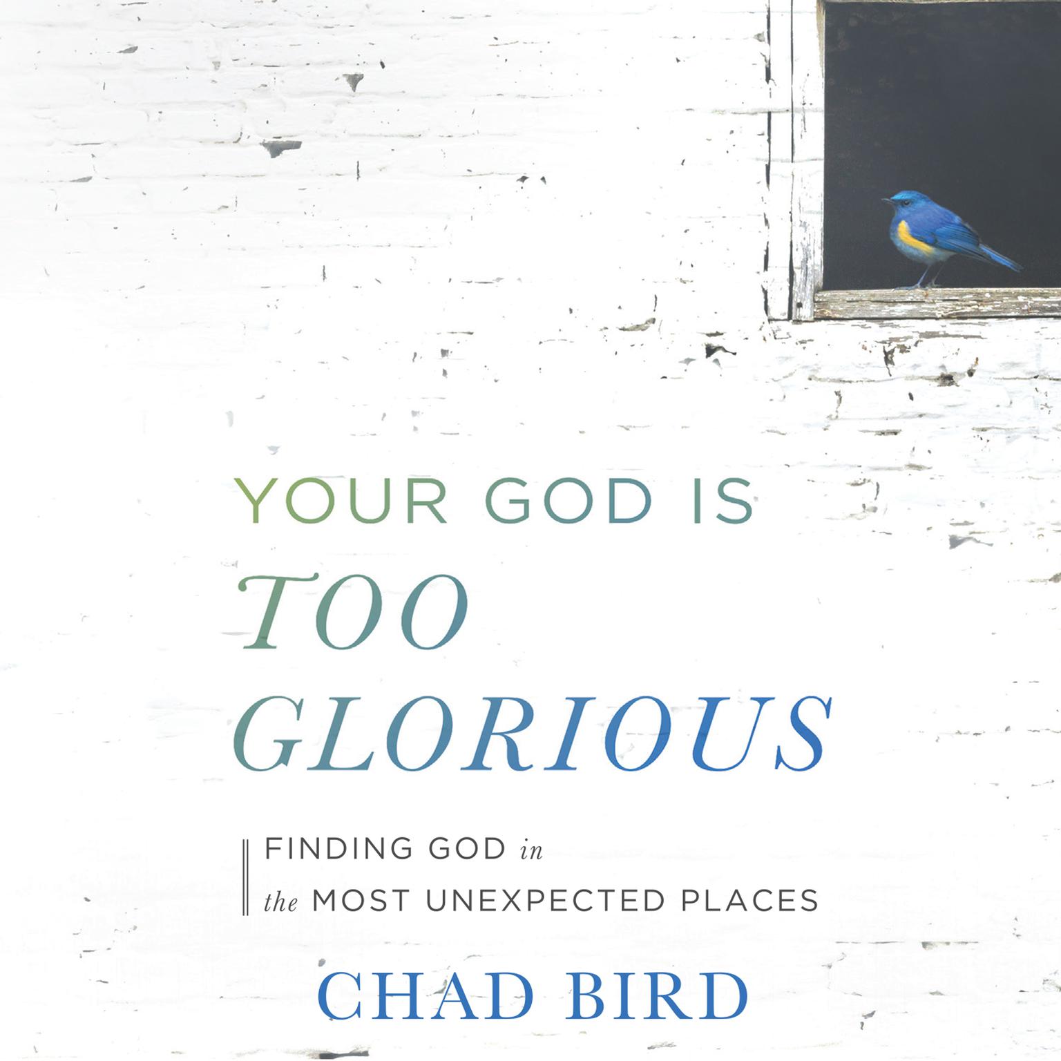 Your God Is Too Glorious: Finding God in the Most Unexpected Places Audiobook, by Chad Bird