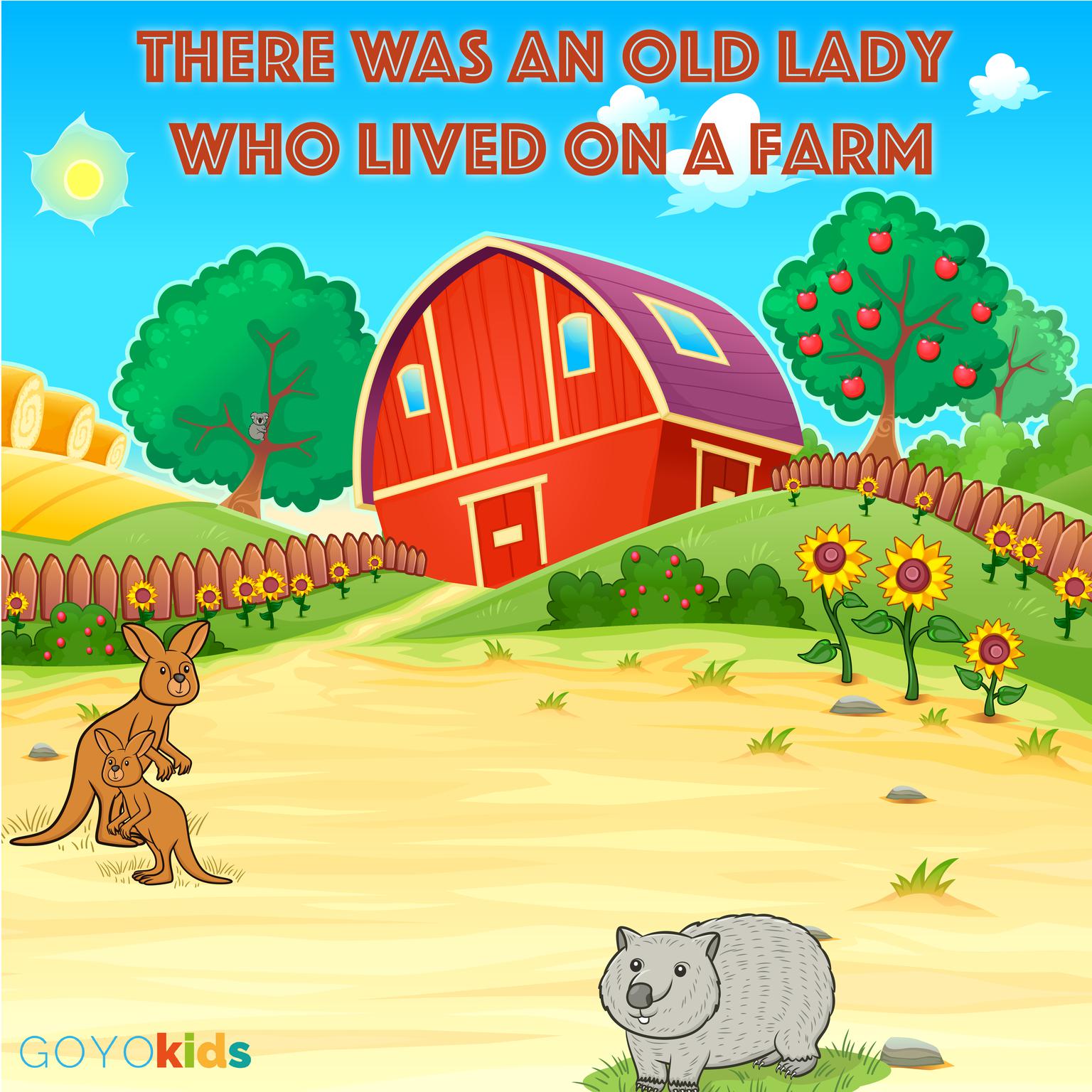 There Was an Old Lady Who Lived on a Farm: A Kids Yoga Story Audiobook, by GOYOkids