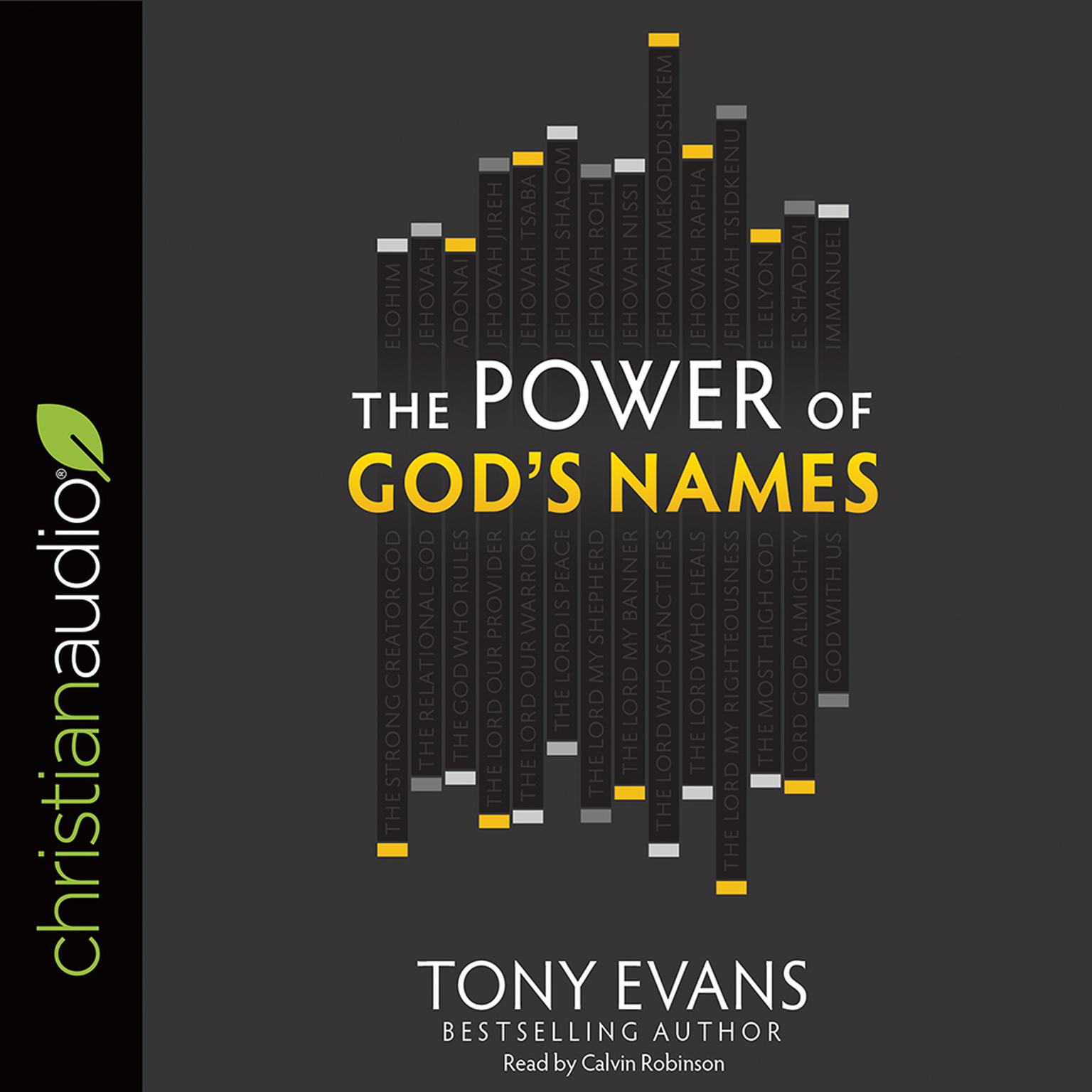 Power of Gods Names Audiobook, by Tony Evans