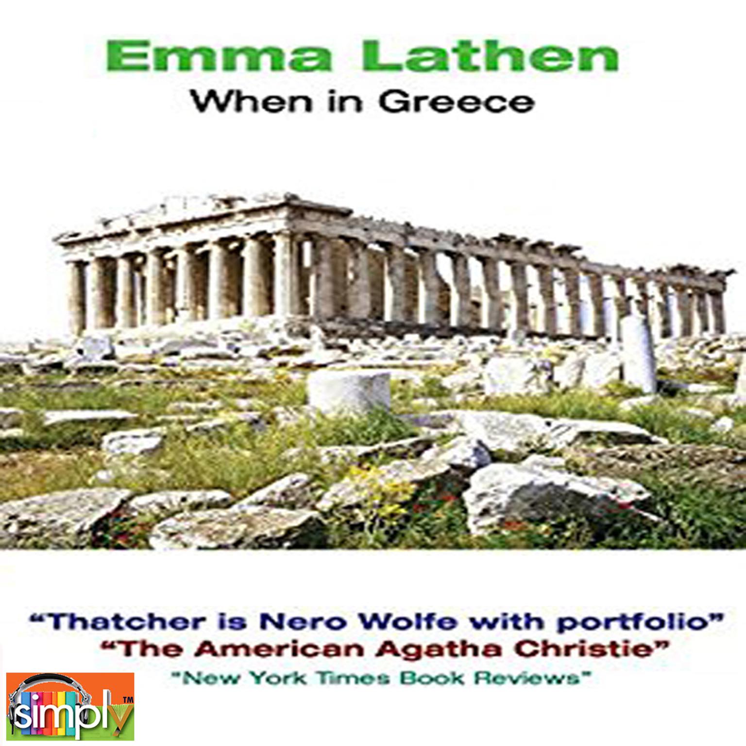 When in Greece Audiobook, by Emma Lathen