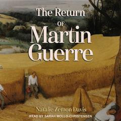 The Return of Martin Guerre Audiobook, by Natalie Zemon Davis