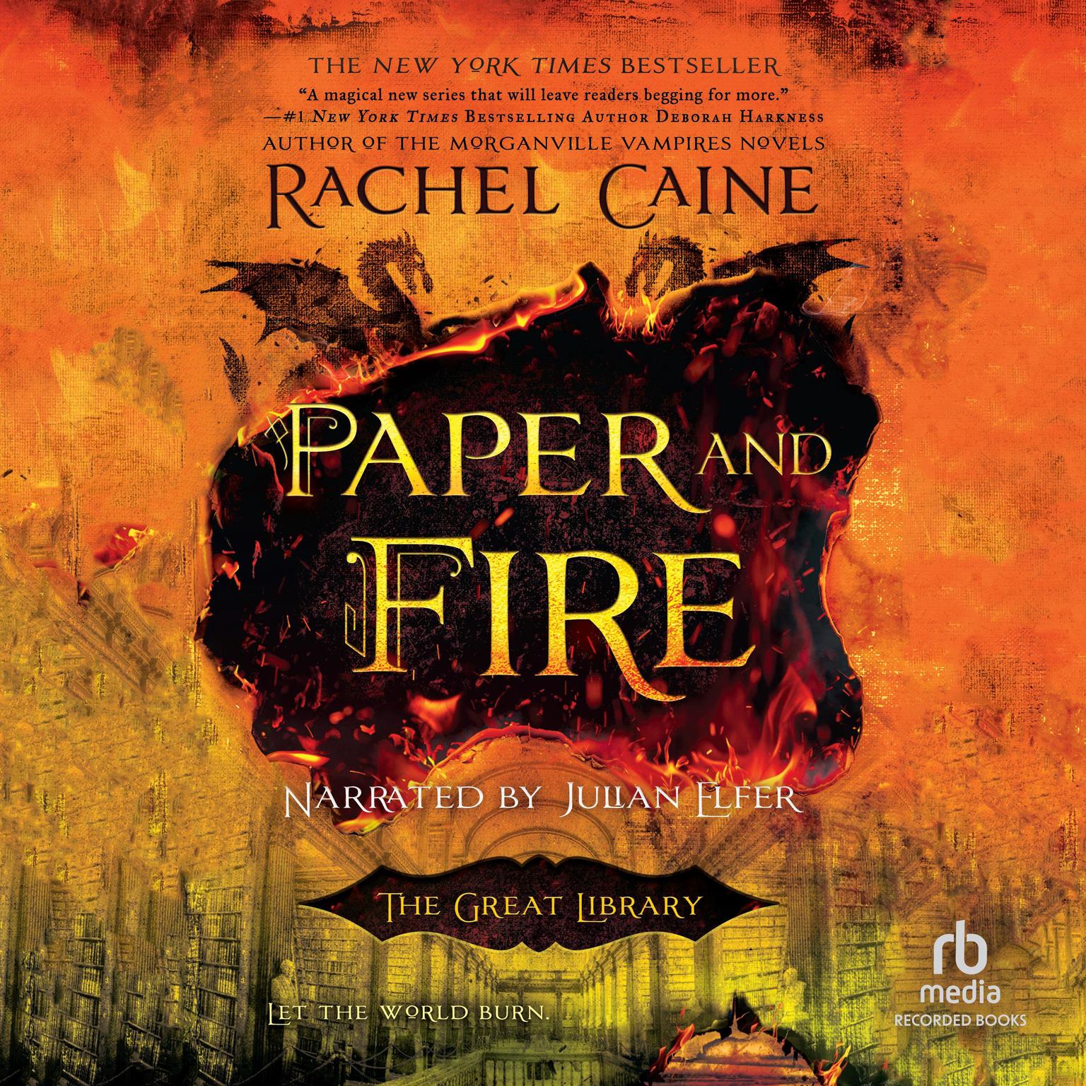 Paper and Fire Audiobook, by Rachel Caine