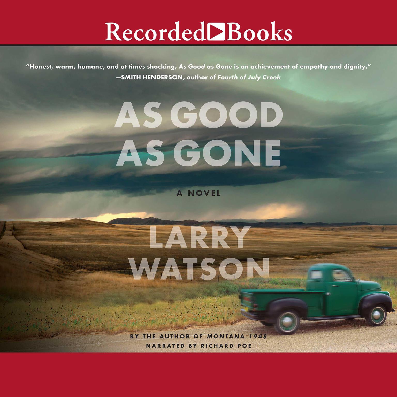 As Good As Gone Audiobook, by Larry Watson