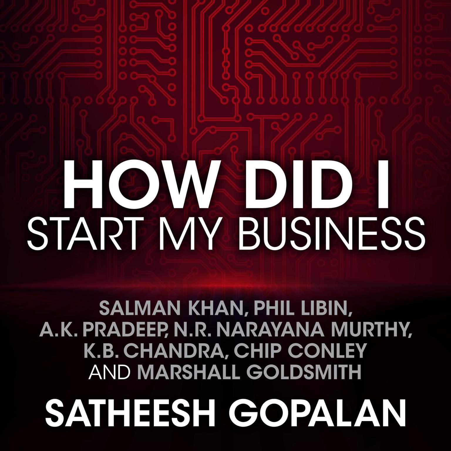 How Did I Start My Business Audiobook, by Satheesh Gopalan