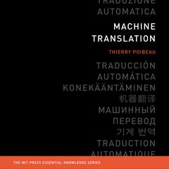 Machine Translation Audiobook, by Thierry Poibeau