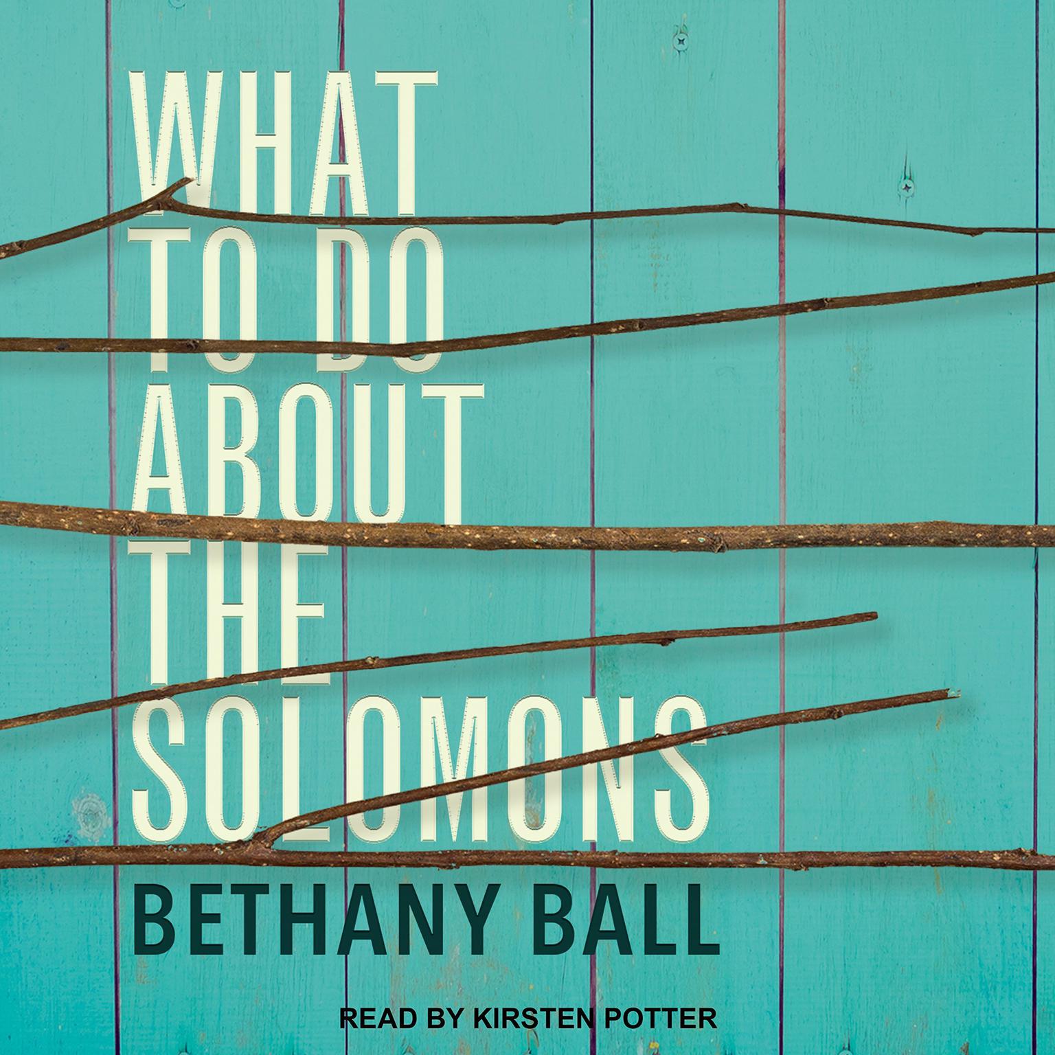 What To Do About The Solomons Audiobook, by Bethany Ball