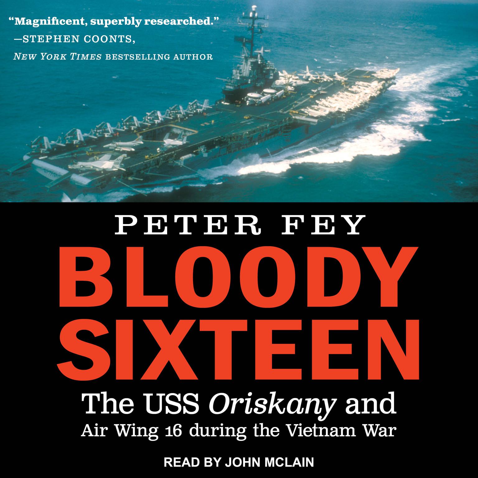 Bloody Sixteen: The USS Oriskany and Air Wing 16 during the Vietnam War Audiobook, by Peter Fey