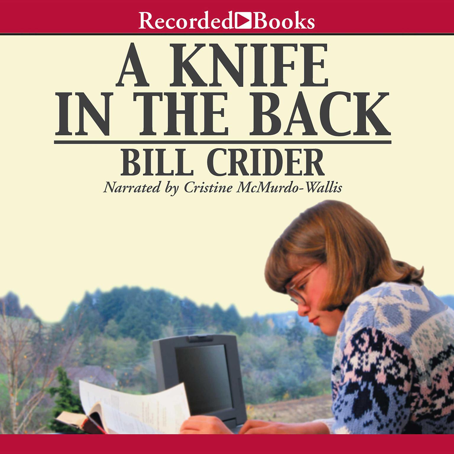 A Knife in the Back Audiobook, by Bill Crider
