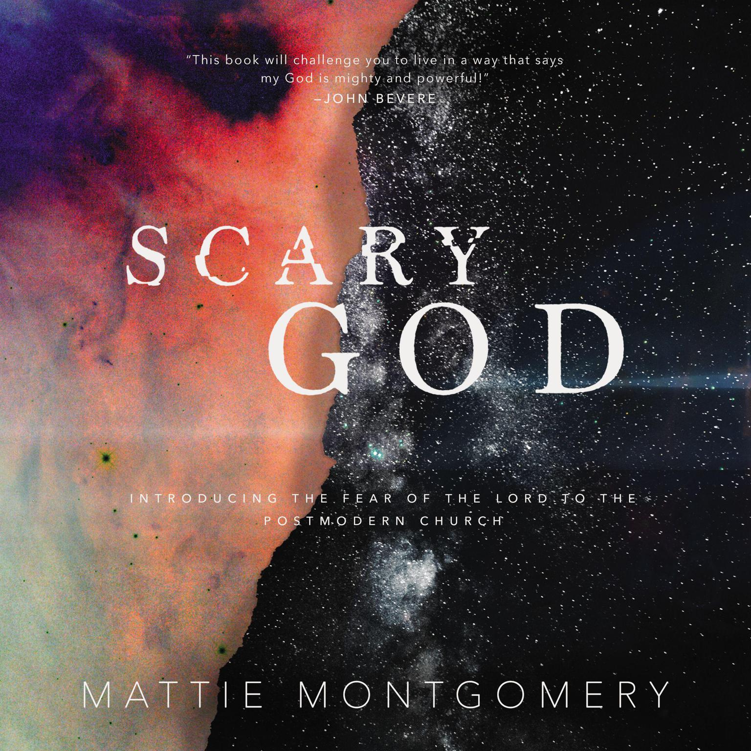 Scary God: Introducing The Fear of the Lord to the Postmodern Church Audiobook, by Mattie Montgomery