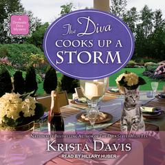 The Diva Cooks Up a Storm Audiobook, by Krista Davis