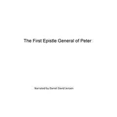 The First Epistle General of Peter Audiobook, by KJB AV