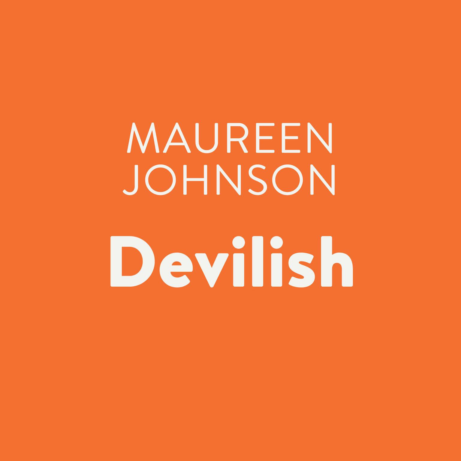 Devilish Audiobook, by Maureen Johnson