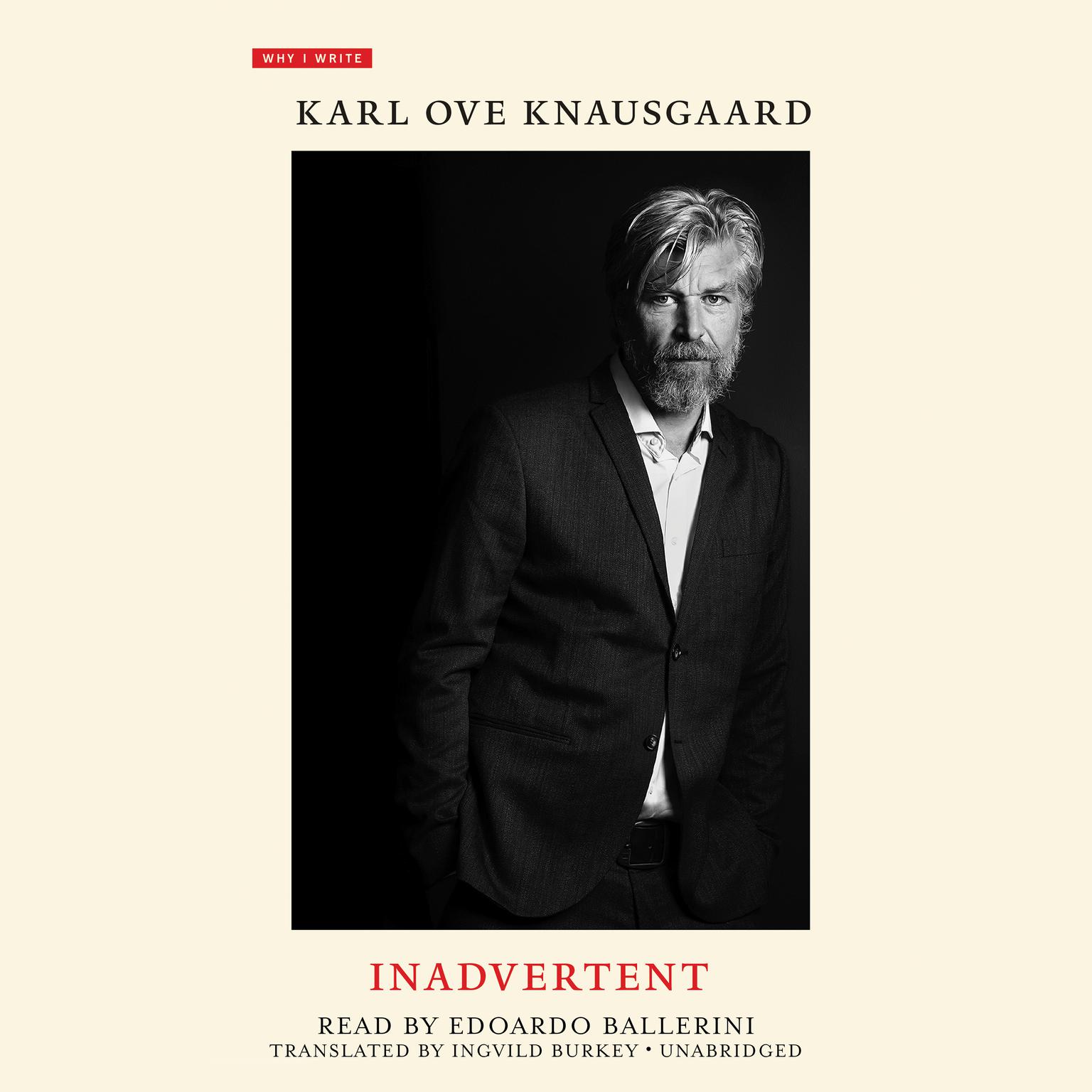 Inadvertent Audiobook, by Karl Ove Knausgaard