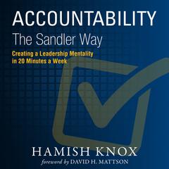 Accountability the Sandler Way Audiobook, by Hamish Knox