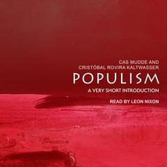 Populism: A Very Short Introduction Audiobook, by Cas Mudde
