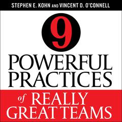 9 Powerful Practices of Really Great Teams Audiobook, by Stephen E. Kohn