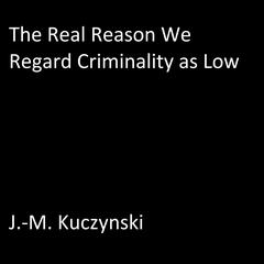 The Real Reason We Regard Criminality as Low Audiobook, by J. M. Kuczynski