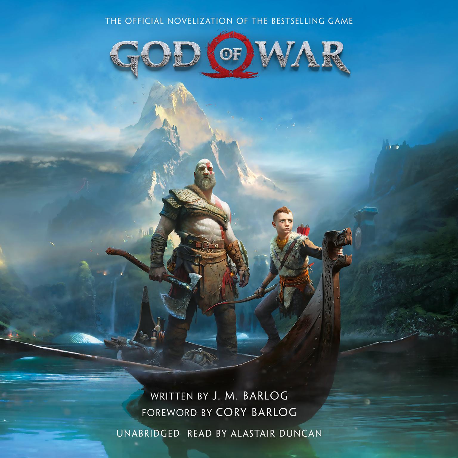 God of War: The Official Novelization  Audiobook, by J. M. Barlog