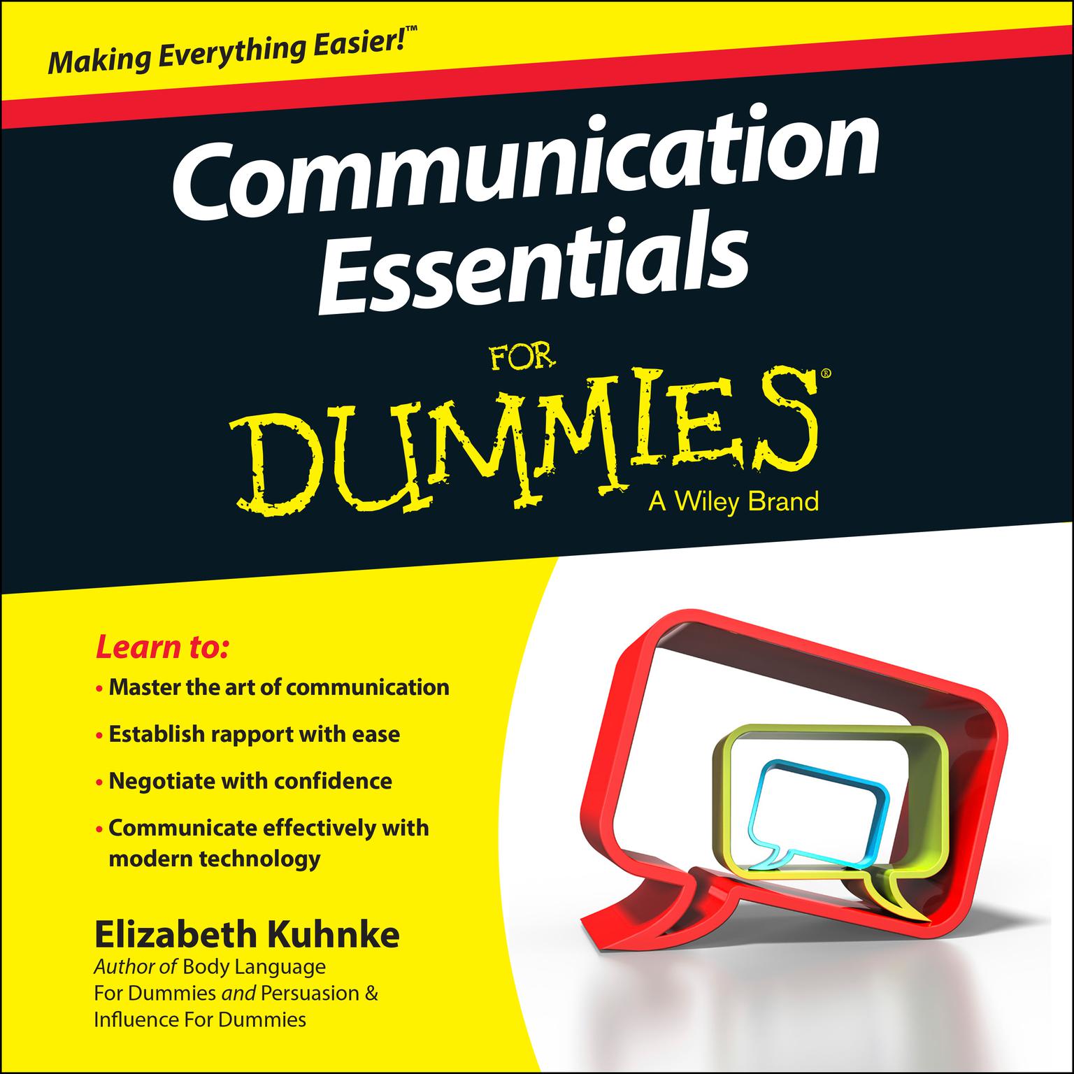 Communication Essentials For Dummies Audiobook, by Elizabeth Kuhnke