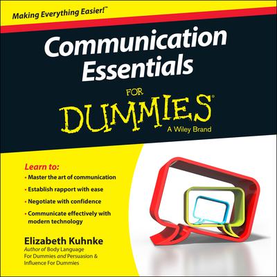 Communication Essentials For Dummies Audiobook, by 