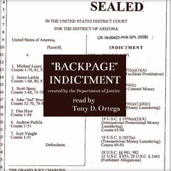 Backpage Indictment Audiobook, by Department of Justice