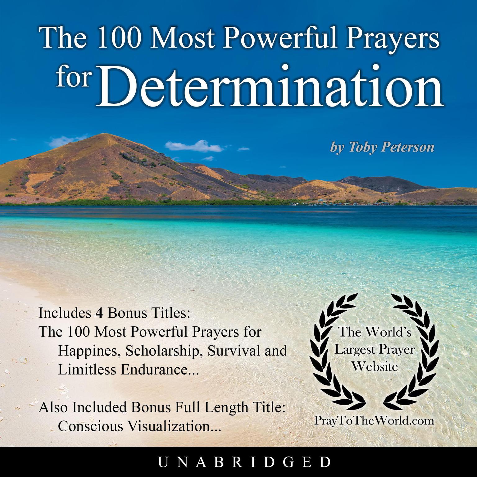 The 100 Most Powerful Prayers for Determination Audiobook, by Toby Peterson