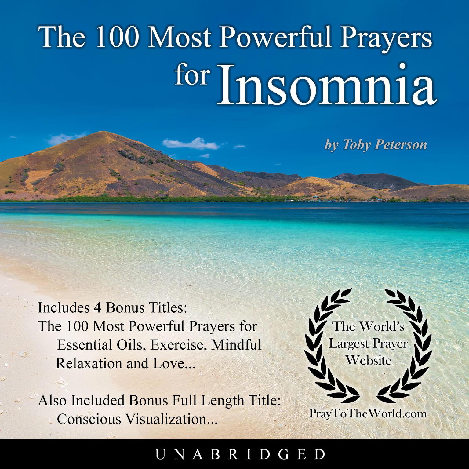 The 100 Most Powerful Prayers for Insomnia Audiobook, by Toby Peterson