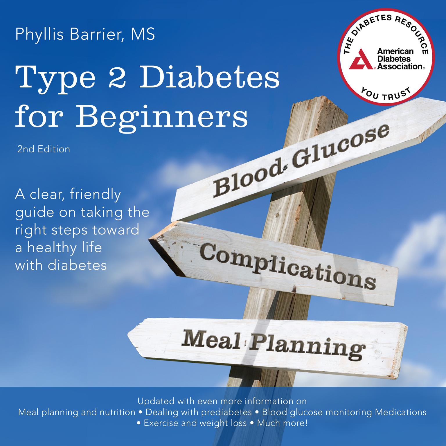 Type 2 Diabetes For Beginners, 2nd Edition Audiobook, by Phyllis Barrier