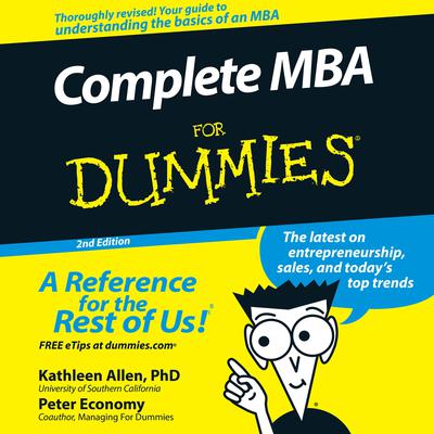 Complete MBA For Dummies: 2nd Edition Audiobook, by 
