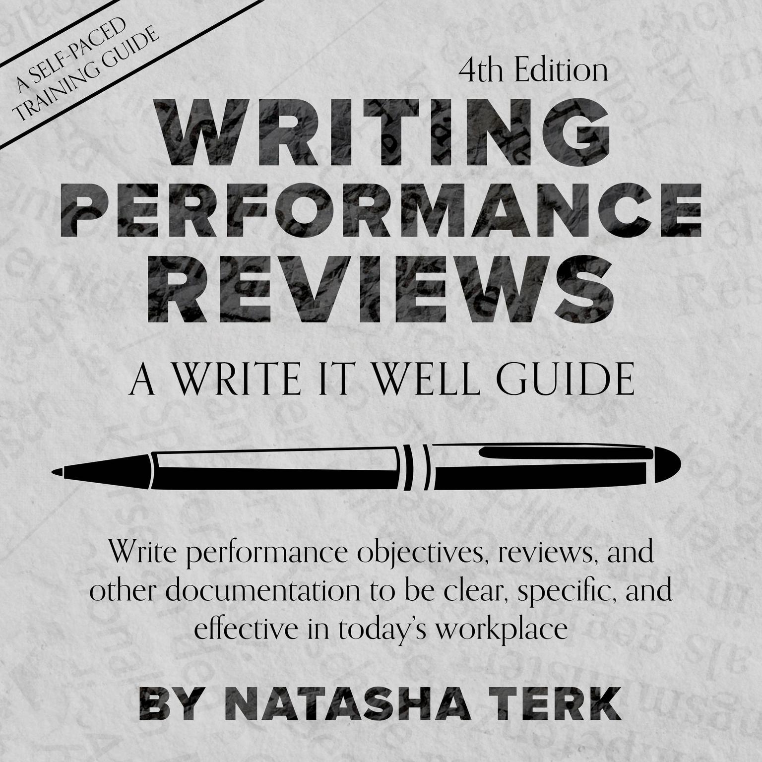 Writing Performance Reviews: A Write It Well Guide Audiobook