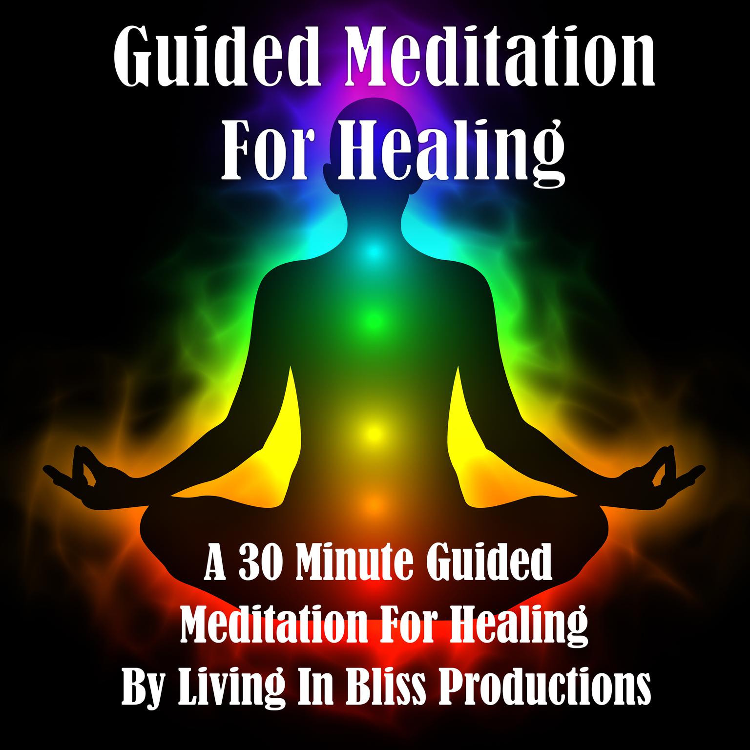 Guided Meditation For Healing: A 30 Minute Guided Meditation For Healing: A 30 Minute Guided Meditation For Healing Audiobook, by Living In Bliss Productions