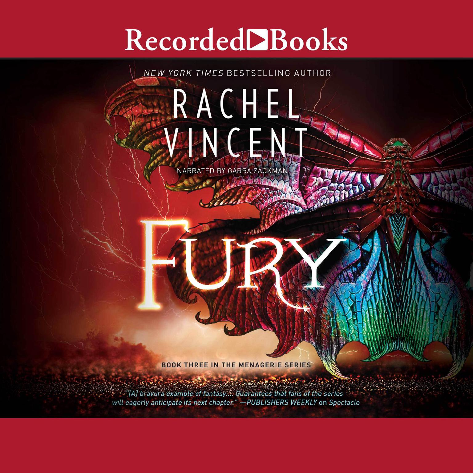 Fury Audiobook, by Rachel Vincent