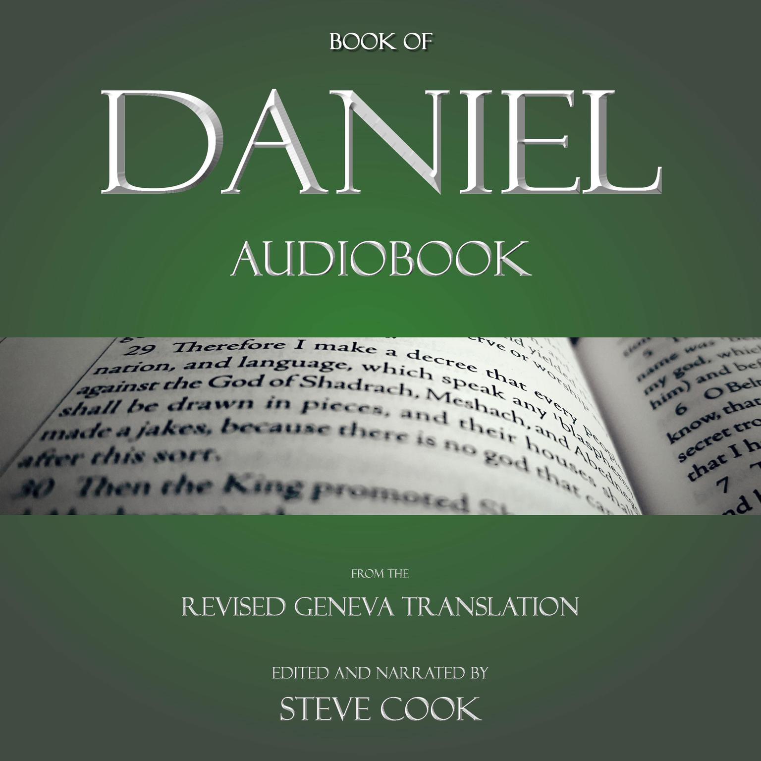 Book of Daniel Audiobook: From The Revised Geneva Translation Audiobook, by Steve Cook