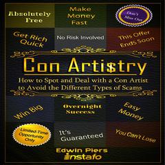 Con Artistry Audiobook, by Edwin Piers