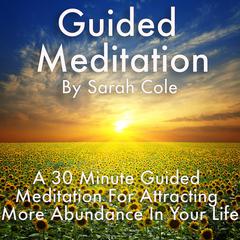 Guided Meditation: A 30 Minute Guided Meditation For Attracting More Abundance In Your Life Audiobook, by Sarah Cole