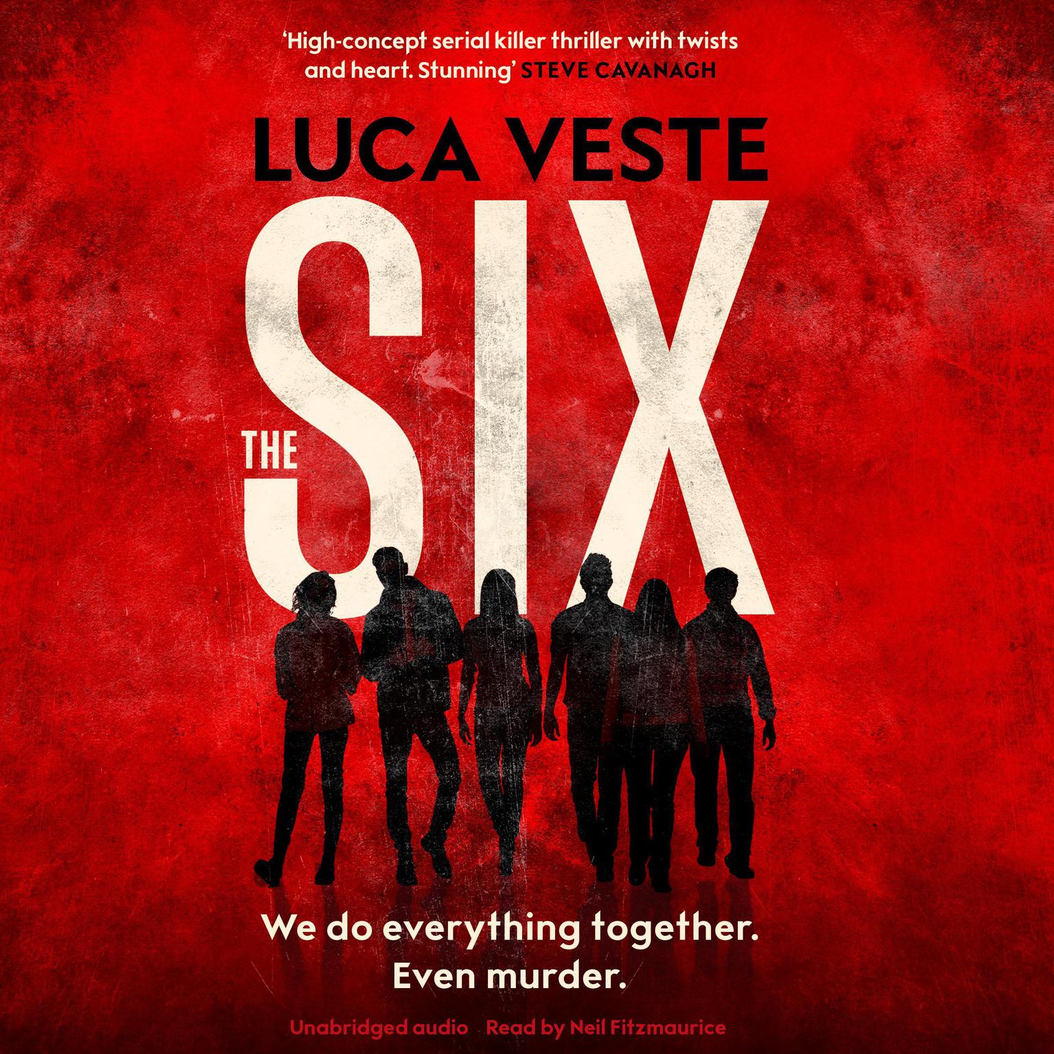 The Six Audiobook, by Luca Veste
