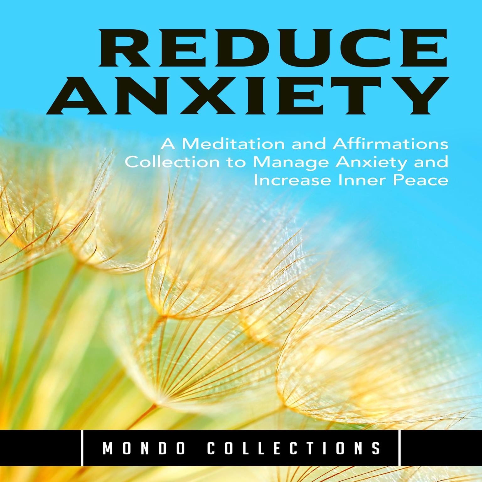 Reduce Anxiety: : A Meditation and Affirmations Collection to Manage Anxiety and Increase Inner Peace Audiobook, by Mondo Collections