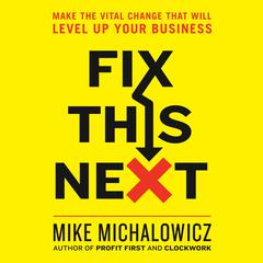 Fix This Next: Make the Vital Change That Will Level Up Your Business Audiobook, by 