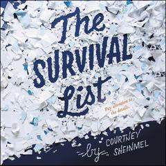 The Survival List Audiobook, by Courtney Sheinmel