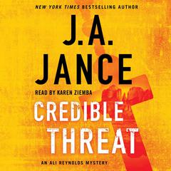 Credible Threat Audiobook, by J. A. Jance