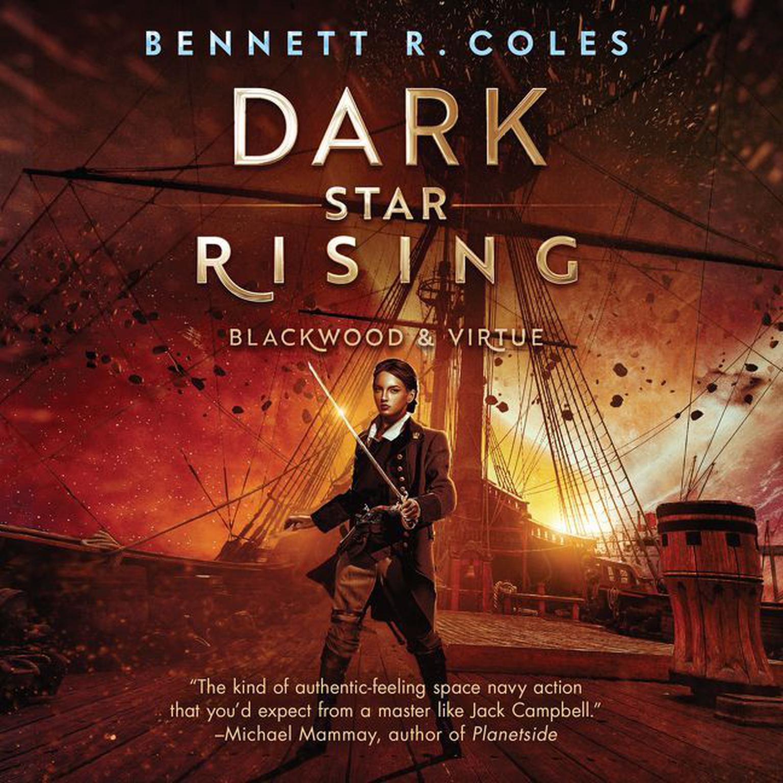 Dark Star Rising: Blackwood & Virtue Audiobook, by Bennett R. Coles