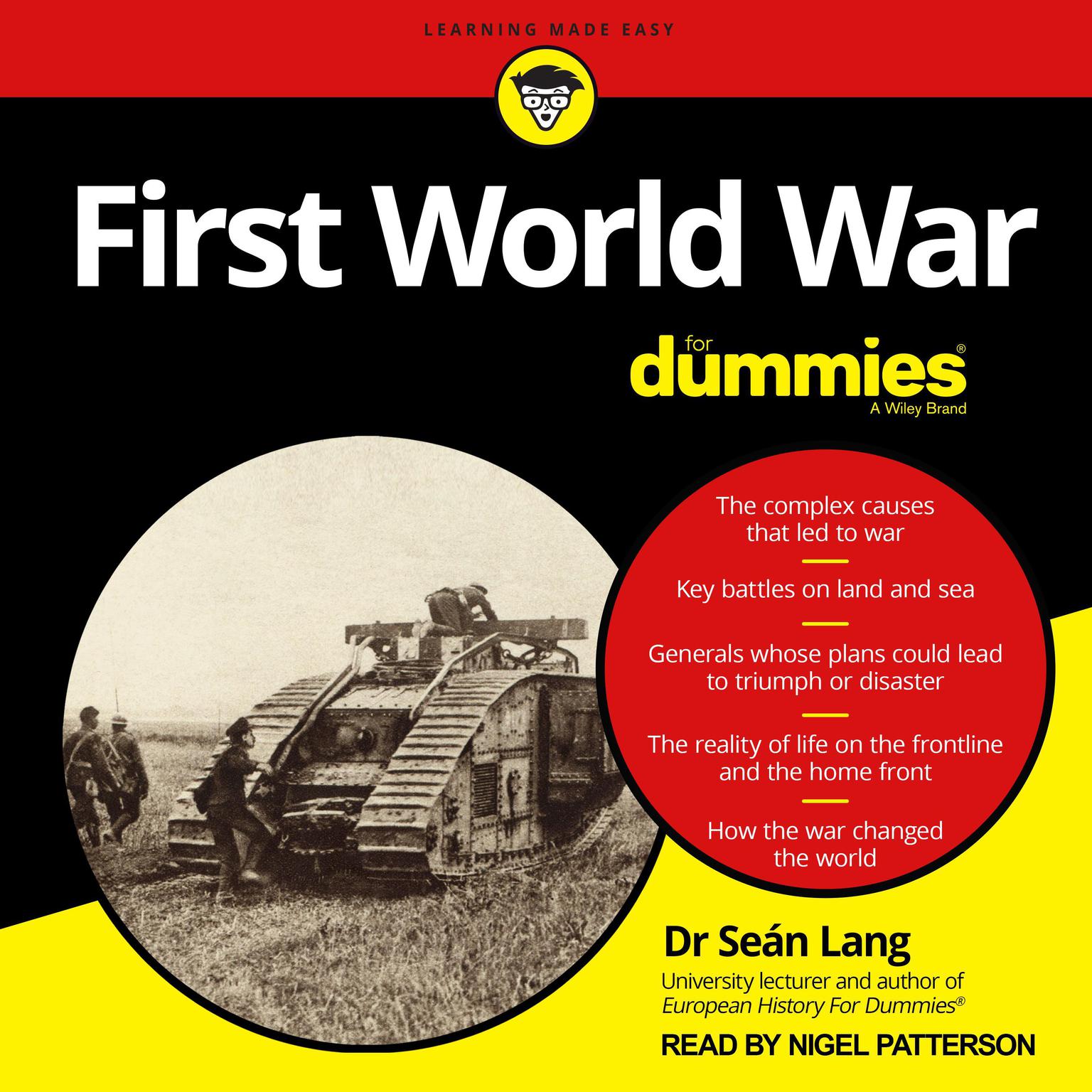 First World War For Dummies Audiobook, by Sean Lang